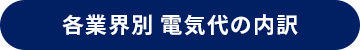 各業界別 電気代の内訳